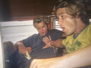Chase Stokes Instagram - lil chaos and a lotta love