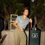 Chase Stokes Instagram – aaaand that’s a wrap on a chaotic and beautiful year with my @armanibeauty family. So many wonderful memories. Here’s to 2024 and a few more ❤️ #acquadigio
