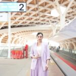 Chelsea Islan Instagram - Whoosh! Day Trip from Jakarta to Bandung in only 30 minutes using @keretacepat_id 🚅