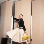 Chelsea Islan Instagram - Head to toe in @gucci. Loving the unique design and vibrant yellow color of Gucci’s Horsebit Chain Shoulder Bag. This is definitely a must-have item! Welcoming the new creative director of Gucci, @sabatods. Big applause for the cool debut and vision in reinventing Gucci classics. #GucciAncora 💛 Park Hyatt Jakarta
