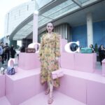 Chelsea Islan Instagram – Visiting The Coach Tabby pop-up tour at The Crystal Outdoor, Senayan City 💗

#CoachNY #InMyTabby 
@kanmogroup.fashion @coach