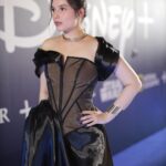 Chelsea Islan Instagram - TIRA at Disney’s Blue Carpet in Singapore 💙✨ Dress by: @maisonmet Glam Team: @imeldaimew @ryanogilvy @ichaanahair @jimmi.panai Marina Bay Sands