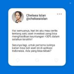 Chelsea Islan Instagram - Sudah saatnya Anak Muda mulai membangun mimpi, namun mimpi saja tidak cukup jika tidak di dorong dengan tindakan. Bermimpi untuk Financial Freedom sedini mungkin boleh, asalkan juga dengan usaha, misalnya usaha untuk bekerja mendapatkan penghasilan, lalu penghasilannya bisa kita tabung. Supaya lebih efektif, tabungannya bisa kita alokasikan ke beberapa instrumen investasi contohnya di Aplikasi Pluang. Di Pluang sudah ada produk terbarunya yaitu Micro E-Mini Nasdaq 100! Wah semakin lengkap yah! Bukan hanya itu, kabar gembiranya, Pluang juga baru mendapatkan pendanaan investasi. Pada tahun ini, Pluang telah mendapatkan 55 juta Dollar AS! Congrats Pluang! Aku pribadi sebagai Brand Ambassador Pluang turut bangga atas pencapaiannya. Semoga Pluang bisa semakin berinovasi dalam mengembangkan aplikasinya sehingga membuat para usernya merasa nyaman saat menggunakannya. Bagi kamu yang mau pakai aplikasi Pluang, boleh pakai kode referral aku di: CHELSEA1 untuk dapetin bonus 15rb/100rb/1 juta dengan minimal transaksi Rp 1 juta. #PluangmuSekarang #PluangChelsea #GaPakePusing 💙