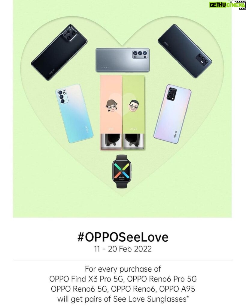 Chelsea Islan Instagram - Saat satu kata tak dapat terdengar, buka mata dan SEE LOVE. Setiap pembelian #OPPOA95 dan smartphone OPPO dapatkan kacamata untukmu dan orang tersayang. Ikuti juga #OPPOSeeLove Challenge dengan post photo kamu dan orang tersayang. Kamu bisa mendapatkan 2 OPPO Band! Temukan informasi lebih banyak dan menangkan di @OPPOIndonesia Happy Valentines Day! Spread the Love! #OPPOIndonesia #OPPOSeeLove 💗