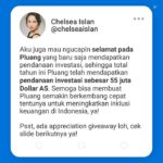 Chelsea Islan Instagram - Sudah saatnya Anak Muda mulai membangun mimpi, namun mimpi saja tidak cukup jika tidak di dorong dengan tindakan. Bermimpi untuk Financial Freedom sedini mungkin boleh, asalkan juga dengan usaha, misalnya usaha untuk bekerja mendapatkan penghasilan, lalu penghasilannya bisa kita tabung. Supaya lebih efektif, tabungannya bisa kita alokasikan ke beberapa instrumen investasi contohnya di Aplikasi Pluang. Di Pluang sudah ada produk terbarunya yaitu Micro E-Mini Nasdaq 100! Wah semakin lengkap yah! Bukan hanya itu, kabar gembiranya, Pluang juga baru mendapatkan pendanaan investasi. Pada tahun ini, Pluang telah mendapatkan 55 juta Dollar AS! Congrats Pluang! Aku pribadi sebagai Brand Ambassador Pluang turut bangga atas pencapaiannya. Semoga Pluang bisa semakin berinovasi dalam mengembangkan aplikasinya sehingga membuat para usernya merasa nyaman saat menggunakannya. Bagi kamu yang mau pakai aplikasi Pluang, boleh pakai kode referral aku di: CHELSEA1 untuk dapetin bonus 15rb/100rb/1 juta dengan minimal transaksi Rp 1 juta. #PluangmuSekarang #PluangChelsea #GaPakePusing 💙