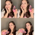Chelsea Islan Instagram - Yay! Aku suka banget sama Inovasi baru dari Garnier Sakura Glow! Hyaluron Water-Glow Essence, benar-benar melembabkan kulit dari dalam dengan 1000x Hyaluron Hydrating Power! Teksturnya ringan, cepat meresap ke dalam kulit dan wanginya lembut banget. Aku pakai ini setiap pagi dan malam sehabis mencuci muka dan tentu saja tidak lupa dilanjutkan dengan Sakura White Hyaluron Booster Serum! Kamu udah cobain belum Essence baru ini? Check out @garnierindonesia ya! Yuk cobain sekarang! #InstaGlow #GarnierIndonesia #SakuraWhite #NewbornGlowingSkin #MyGlowingSkinStory 🌸✨
