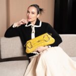 Chelsea Islan Instagram - Head to toe in @gucci. Loving the unique design and vibrant yellow color of Gucci’s Horsebit Chain Shoulder Bag. This is definitely a must-have item! Welcoming the new creative director of Gucci, @sabatods. Big applause for the cool debut and vision in reinventing Gucci classics. #GucciAncora 💛 Park Hyatt Jakarta