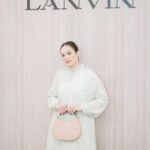 Chelsea Islan Instagram - Honored to be the Muse of Lanvin. Amazed by the unique and elegant soft pink hobo cat bag! Dressed up in @lanvin 🤍