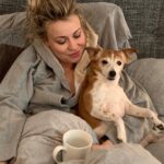 Chelsey Reist Instagram - furever missing my morning coffee cuddler. furever missing you, ya quirky dorito face. snuggle yours close while you have them 🥰 tag me in your pet photos, i want to see! Snuggletown