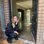 Chelsey Reist Instagram - learned how to pour my first concrete floor. my annual #newtalentnovember was pushed but got ‘er done with guidance from an old friend. only a few hundred mistakes along the way. just mix er up with the fun egg-beater stick thing. mark the area and all of your clothes with some spray paint. foam the floor edges with pepto bismol-lookin’ gunk. pour it out, let it settle. level. do the hopscotch to get outta there & walk away whistling. (as you can tell i’m well-versed in the vernacular). avail for hire. $1 M starting plus a case of beer & a firm nod of approval. offer won’t last long.