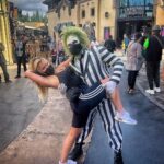 Chelsey Reist Instagram - childhood crush come true this halloween #dirtylens #dirtiercrush Halloween Horror Nights - Hollywood