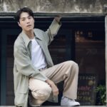 Chen-Kang Tang Instagram - 褪去悶熱煩躁的濕黏 穿上舒適冷靜的颯爽 天涼好個秋🍂 @miroan_media -Thanks- Photo by @lifeisnoteasy1998 Outfit by @vue.official_ Make up by @huan2.studio Hair by @jude_ego.tw