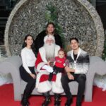 Cherie Jimenez Instagram - Phoenix’s first time meeting “Santa” I must say I was impressed with the Santa at The Westchester Mall 🪄🎅🏻Thank you Gigi ♥️🎄