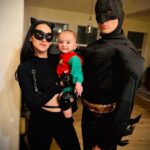 Cherie Jimenez Instagram - 🦇🐈‍⬛🦸🏻‍♂️ • 🎃 • ♥️ Our first Halloween was a success 👻 Austin, Texas