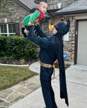 Cherie Jimenez Instagram - BATMAN 🦇 & ROBIN 🦸🏻‍♂️ • 🎃
