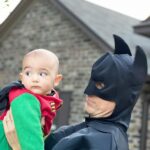 Cherie Jimenez Instagram - BATMAN 🦇 & ROBIN 🦸🏻‍♂️ • 🎃 Austin, Texas