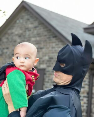 Cherie Jimenez Instagram - BATMAN 🦇 & ROBIN 🦸🏻‍♂️ • 🎃