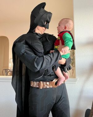 Cherie Jimenez Instagram - BATMAN 🦇 & ROBIN 🦸🏻‍♂️ • 🎃