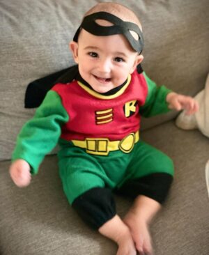 Cherie Jimenez Instagram - BATMAN 🦇 & ROBIN 🦸🏻‍♂️ • 🎃