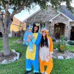 Cherie Jimenez Instagram - BLUEY 💙🐾 We let Phoenix choose his Halloween costume this year 🎃✨
