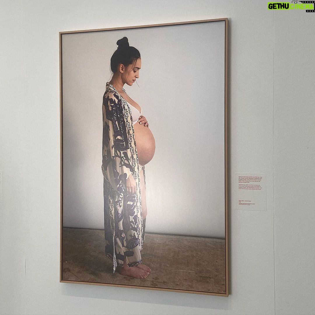 Cherie Jimenez Instagram - My greatest offering and sacrifice. One with Pachamama. It is an honor to be a vessel for the creation of life. Thank You Phoenix for choosing me. Thank you @i_am_seanfaris for making me a Mother ❤️🔥 • 📷 🪄• @lsingh 🇫🇷 • @museedelhomme • ✨ Musée de l'Homme