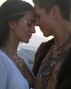 Cherie Jimenez Instagram - 6 years married to my best friend ♥️ Thank you for loving me the way you do & giving me the greatest gift ✨ Phøenix ✨Happy Anniversary my sweet handsome husband. I love you @i_am_seanfaris Black Rock City