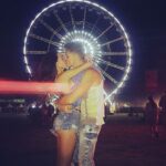 Cherie Jimenez Instagram – π‘πΌ Coachella β’ April 17. 2016 πͺ The night you asked me to be your forever π Happy Anniversary Mi Amor β₯οΈβ¨#Flume Coachella Music Festival