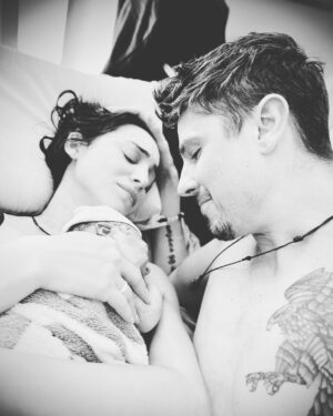 Cherie Jimenez Instagram - 3.24.22 The re-birth of our Son Phoenix ✨ The day our sweet firebird came back to us. Maybe one day I’ll share my birth story but for now a small glimpse into special moments of our home birth I’ll forever cherish ✨