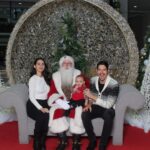 Cherie Jimenez Instagram - Phoenix’s first time meeting “Santa” I must say I was impressed with the Santa at The Westchester Mall 🪄🎅🏻Thank you Gigi ♥️🎄