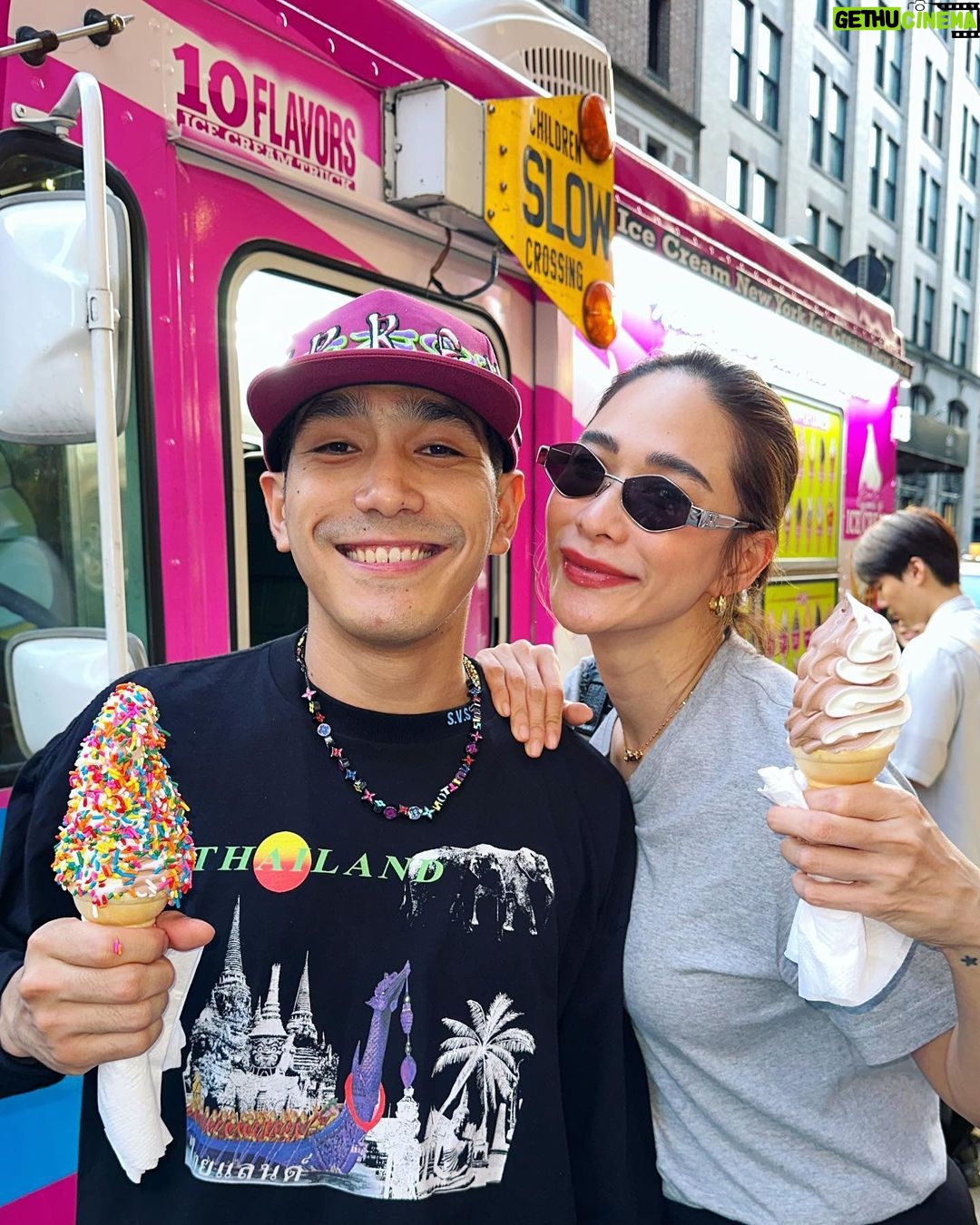 Chermarn Boonyasak Instagram - กินติมกัน 🥳🩷 New-York City