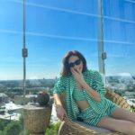 Chermarn Boonyasak Instagram - A little sun kiss in sunny day in LA 🌞💚🌞💚🌞💚🌞 Los Angeles, California
