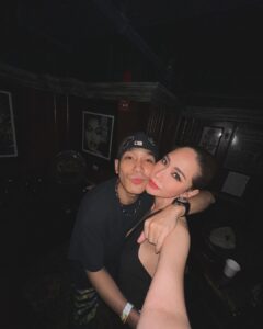 Chermarn Boonyasak Instagram - My valentine’s and many more years to come. I loove yewwwwww 🤍❤️🤍 ❤️🤍❤️🤍 ❤️ @twopee 🦭🦭 Bangkok, Thailand