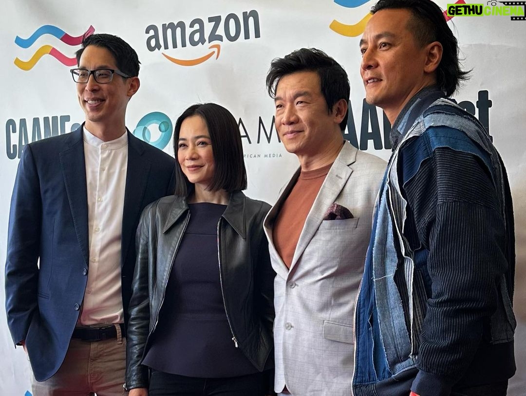 Chin Han Instagram - @ambornchinese in San Francisco for #caamfest this weekend 🙏 fantastic crowd and awesome dim sum #danielwu #geneleunyang #yeoyannyann premiering #disneyplus May 24th Castro Theatre