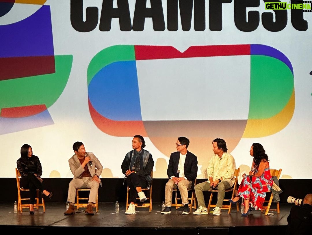 Chin Han Instagram - @ambornchinese in San Francisco for #caamfest this weekend 🙏 fantastic crowd and awesome dim sum #danielwu #geneleunyang #yeoyannyann premiering #disneyplus May 24th Castro Theatre