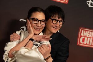 Chin Han Instagram - Family ❤️

Repost from @disneyplus
•
Worlds collided at the premiere of #AmericanBornChinese in New York City yesterday. ❤️

The Original series is streaming May 24, only on #DisneyPlus.