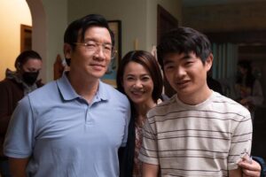 Chin Han Instagram - It’s A Wang-derful Life #comingsoon

Repost from @ambornchinese 
POV: you’re visiting the WANG family. 💥
#AmericanBornChinese is streaming May 24 on @disneyplus