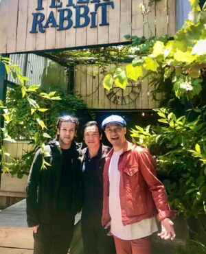 Chin Han Instagram - Where could the Easter bunny be? #happyeaster #downtherabbithole #maxhuang #tadanobuasano