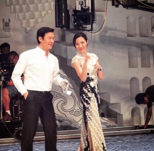 Chin Han Instagram - #Tbt Cooking up plans and preparing for a scene with the peerless and fearless #MichelleYeoh in Gina Kim’s delicious #FinalRecipe #foodforthesoul