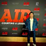 Chin Han Instagram - Air apparent… fun premiere great film with the awesome #mattdamon #benaffleck #violadavis #airmovie #aboutlastnight Regency Village and Bruin Theatres - Westwood, CA