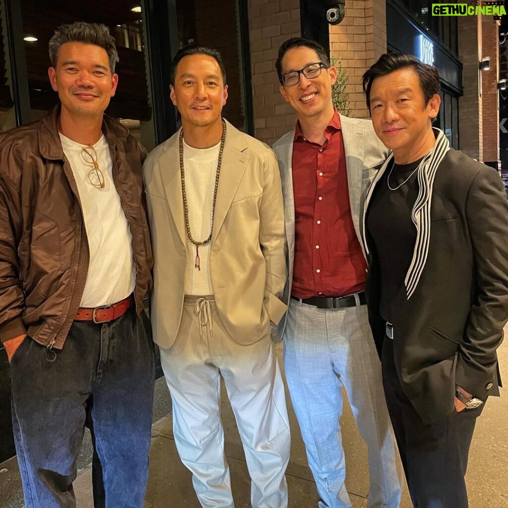 Chin Han Instagram - Last #TBT of 2023 goes to a few good men from #AmericanBornChinese #destindanielcretton #danielwu #geneluenyang from LA to New York to the White House…