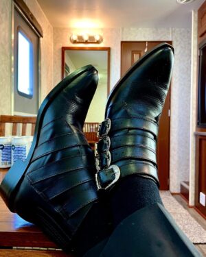 Chin Han Instagram - These boots are made for stalkin’ #raymondreddington #theblacklist #jamesspader #wujing #tonight #nbc