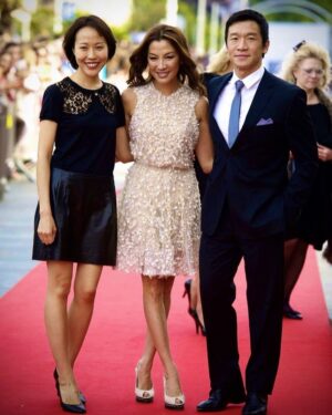 Chin Han Instagram - Congratulations to the phenomenal #MichelleYeoh and #KeHuyQuan on your historic Oscar nominations for #everythingeverywhereallatonce #parexcellence #forcesofnature so glad to have shared time on set with you both over the years