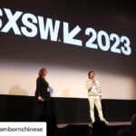 Chin Han Instagram - Thank you SXSW 🙏 for being such an awesome host and incredible audience ❤️ we will remember this for a while to come Repost • @ambornchinese #SXSW world premiere ✔️ #AmericanBornChinese is streaming May 24, only on @disneyplus Austin, Texas