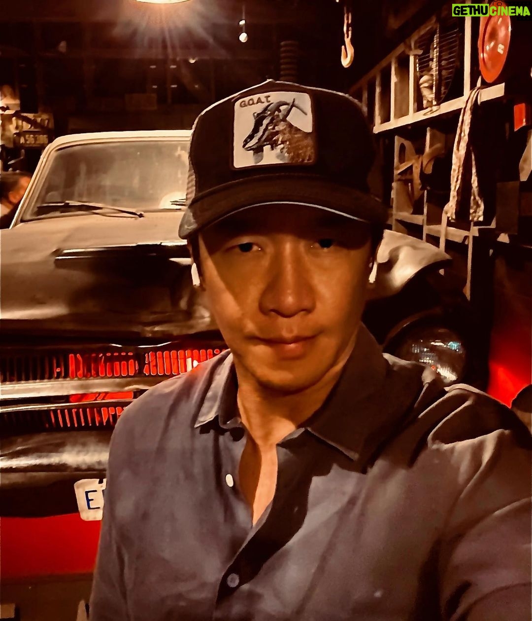 Chin Han Instagram - This car’s ready to run #backtowork #ithasbegun Los Angeles, California