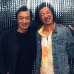 Chin Han Instagram - #Tbt About to **** things up #tadanobuasano #birthdaytwin #rocknroll