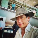 Chin Han Instagram - Book check. Movie check. Compression sock check. Ready for takeoff #haveagoodweekend people 🛩️