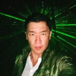 Chin Han Instagram - Green light, ready, fight #mk1 #lightscape #brisbanefestival #greengreengrassofhome Brisbane Botanic Garden
