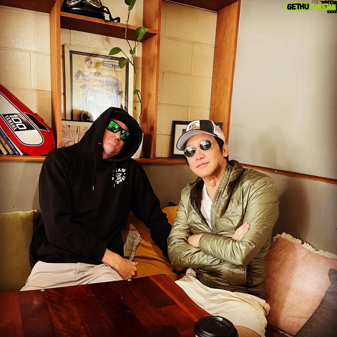 Chin Han Instagram - After a morning out on the ocean 🌊 waiting for some tacos and margaritas #bigwednesday #johnmilius #tacothursday #boysofsummer #druadler