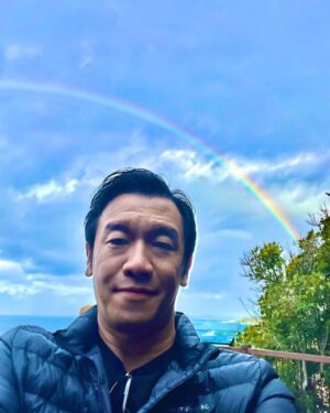 Chin Han Instagram - “When it rains look for rainbows, when it’s dark look for stars” #oscarwilde #staystrong #haveagoodweekend