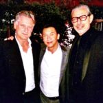 Chin Han Instagram - Happy 4th of July from the fellas who brought you Independence Day #billpullman #jeffgoldblum #happy4thofjuly #wewillnotgoquietlyintothenight